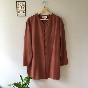 Vintage tunic 100% silk